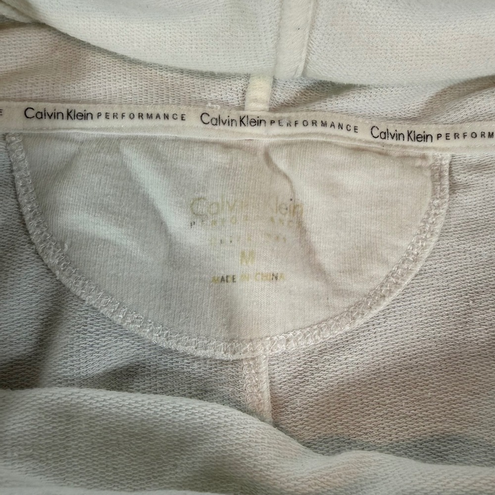 Calvin Klein Performance Cowl Neck Ruched Long Sleeve Top Womens M - Picture 6 of 10